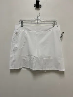 Athletic Skort By Fila In White, Size: M