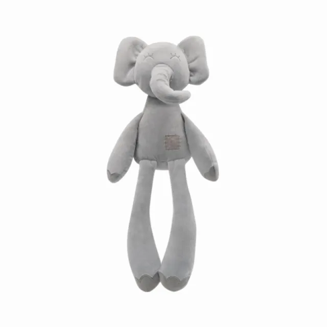 Bear Rabbit Elephant Toys 0-12 Month Infant Sleeping Cute Bunny Bed Stroller Plush Doll Pram Kid Animal Hanging Ring Toy игрушки