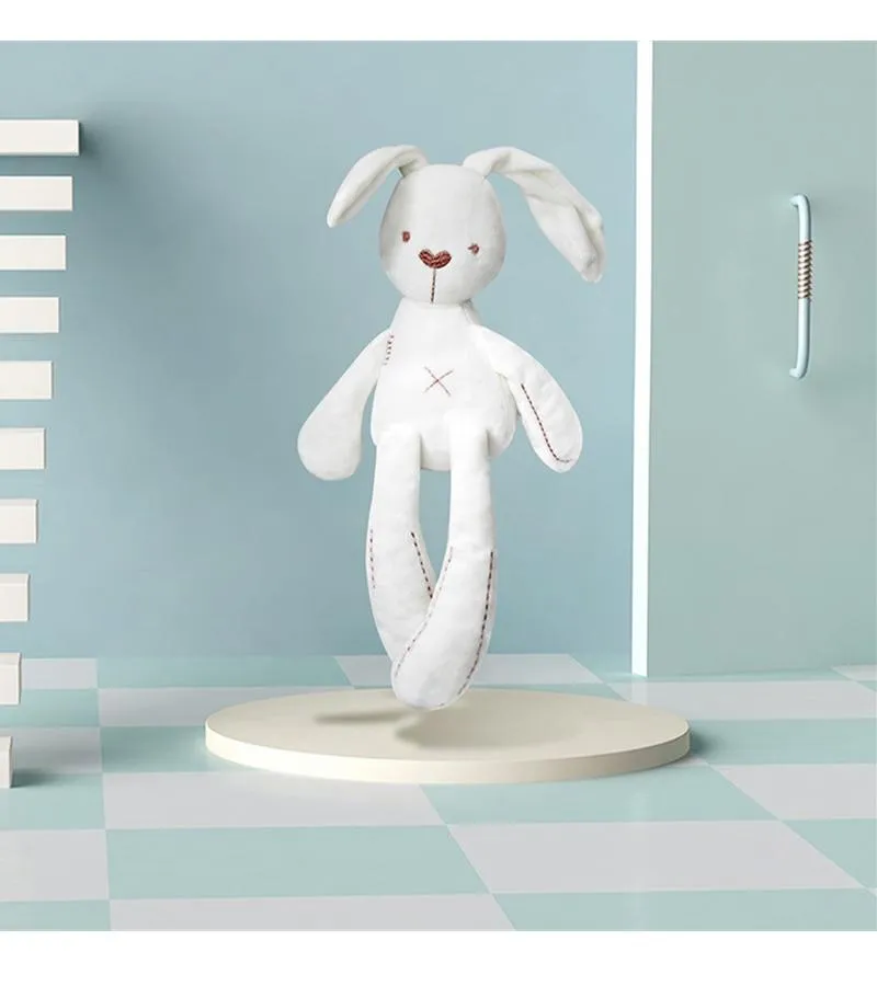 Bear Rabbit Elephant Toys 0-12 Month Infant Sleeping Cute Bunny Bed Stroller Plush Doll Pram Kid Animal Hanging Ring Toy игрушки