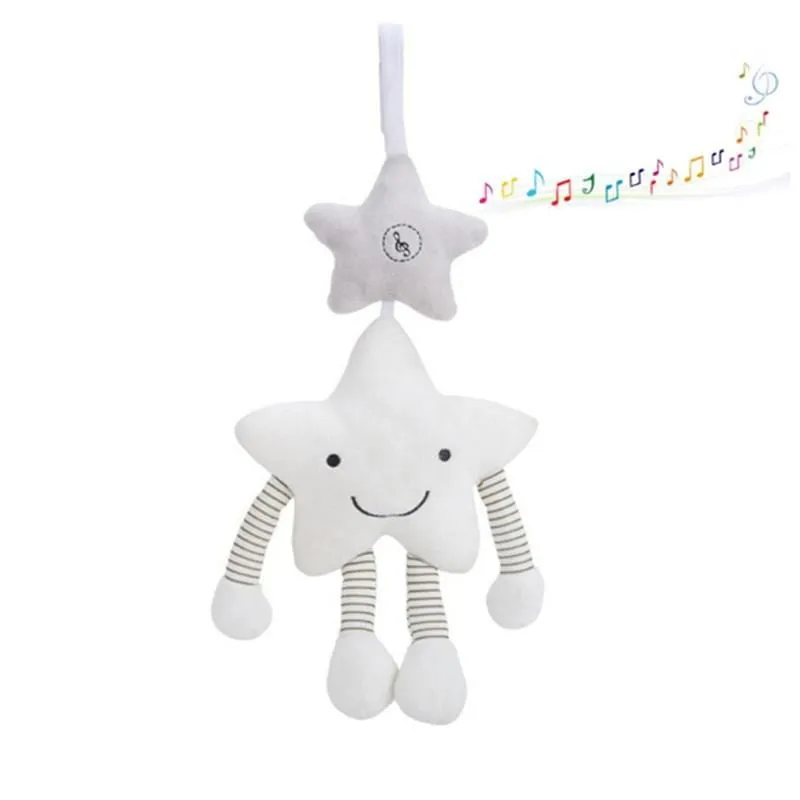 Bear Rabbit Elephant Toys 0-12 Month Infant Sleeping Cute Bunny Bed Stroller Plush Doll Pram Kid Animal Hanging Ring Toy игрушки