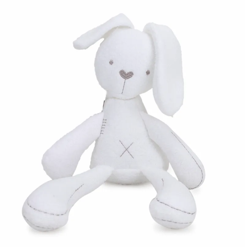 Bear Rabbit Elephant Toys 0-12 Month Infant Sleeping Cute Bunny Bed Stroller Plush Doll Pram Kid Animal Hanging Ring Toy игрушки