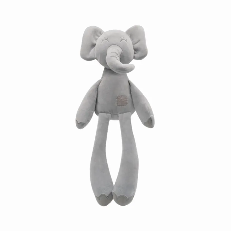 Bear Rabbit Elephant Toys 0-12 Month Infant Sleeping Cute Bunny Bed Stroller Plush Doll Pram Kid Animal Hanging Ring Toy игрушки