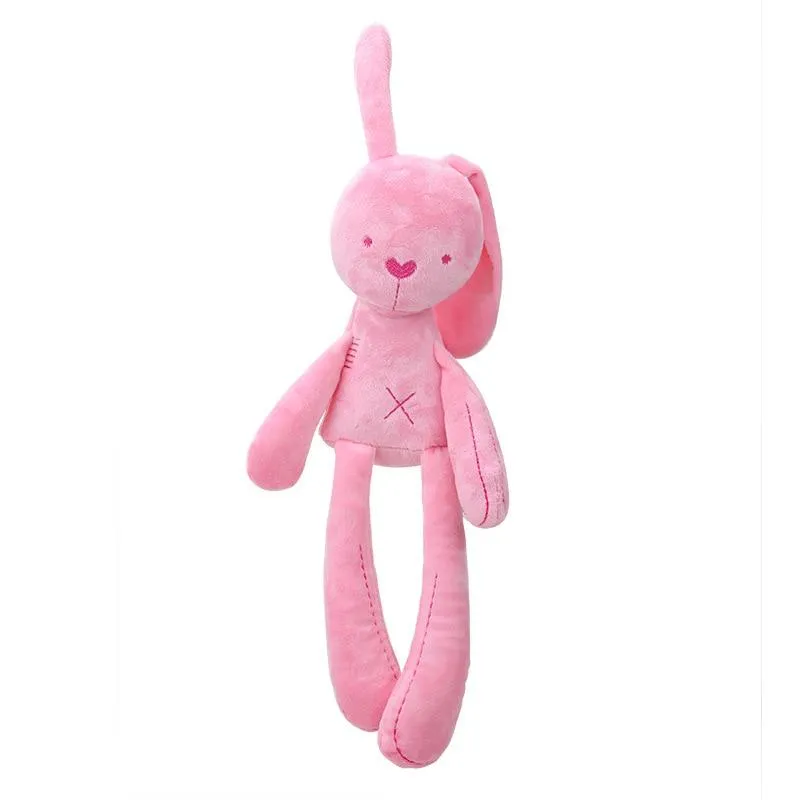 Bear Rabbit Elephant Toys 0-12 Month Infant Sleeping Cute Bunny Bed Stroller Plush Doll Pram Kid Animal Hanging Ring Toy игрушки