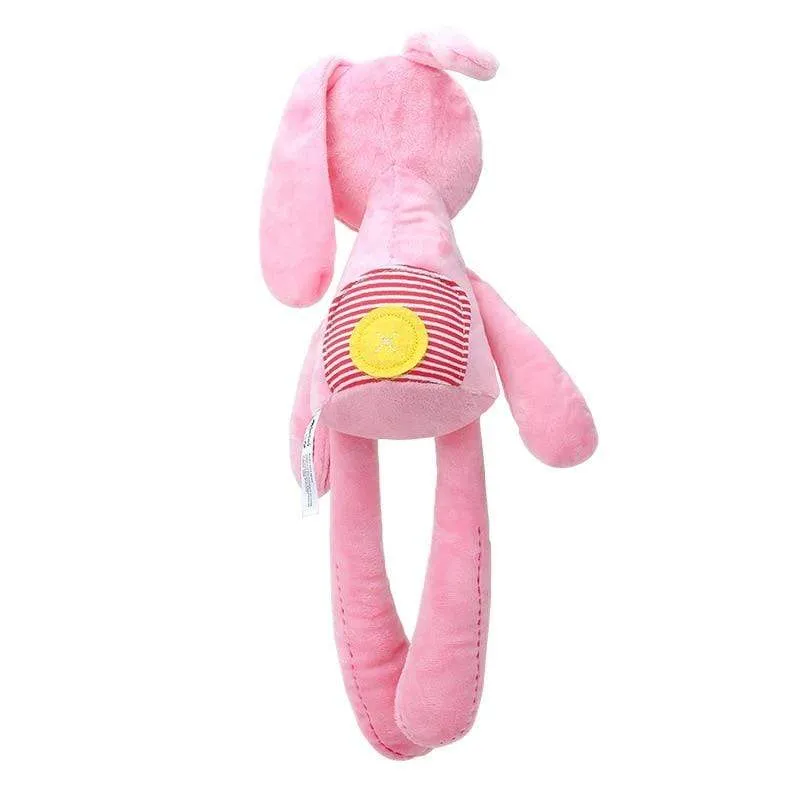 Bear Rabbit Elephant Toys 0-12 Month Infant Sleeping Cute Bunny Bed Stroller Plush Doll Pram Kid Animal Hanging Ring Toy игрушки