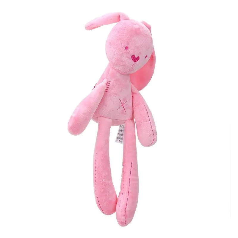 Bear Rabbit Elephant Toys 0-12 Month Infant Sleeping Cute Bunny Bed Stroller Plush Doll Pram Kid Animal Hanging Ring Toy игрушки
