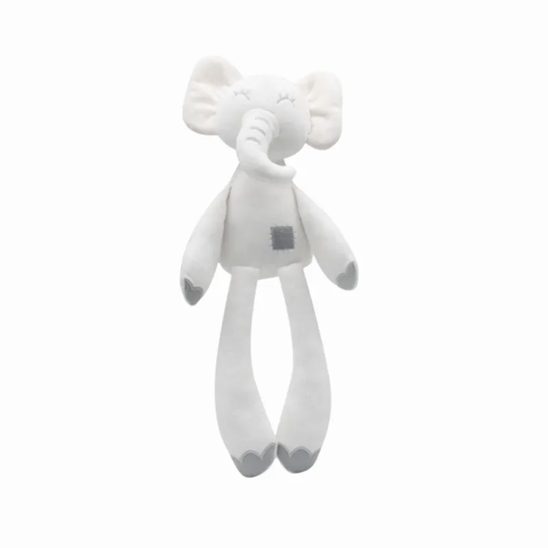 Bear Rabbit Elephant Toys 0-12 Month Infant Sleeping Cute Bunny Bed Stroller Plush Doll Pram Kid Animal Hanging Ring Toy игрушки