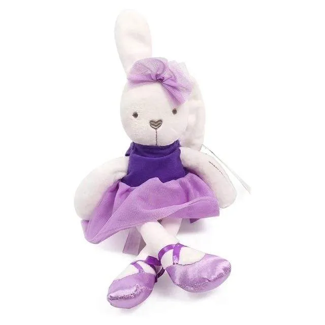 Bear Rabbit Elephant Toys 0-12 Month Infant Sleeping Cute Bunny Bed Stroller Plush Doll Pram Kid Animal Hanging Ring Toy игрушки