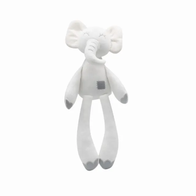 Bear Rabbit Elephant Toys 0-12 Month Infant Sleeping Cute Bunny Bed Stroller Plush Doll Pram Kid Animal Hanging Ring Toy игрушки