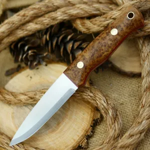 Classic: Black Ash Burl & Red Linen