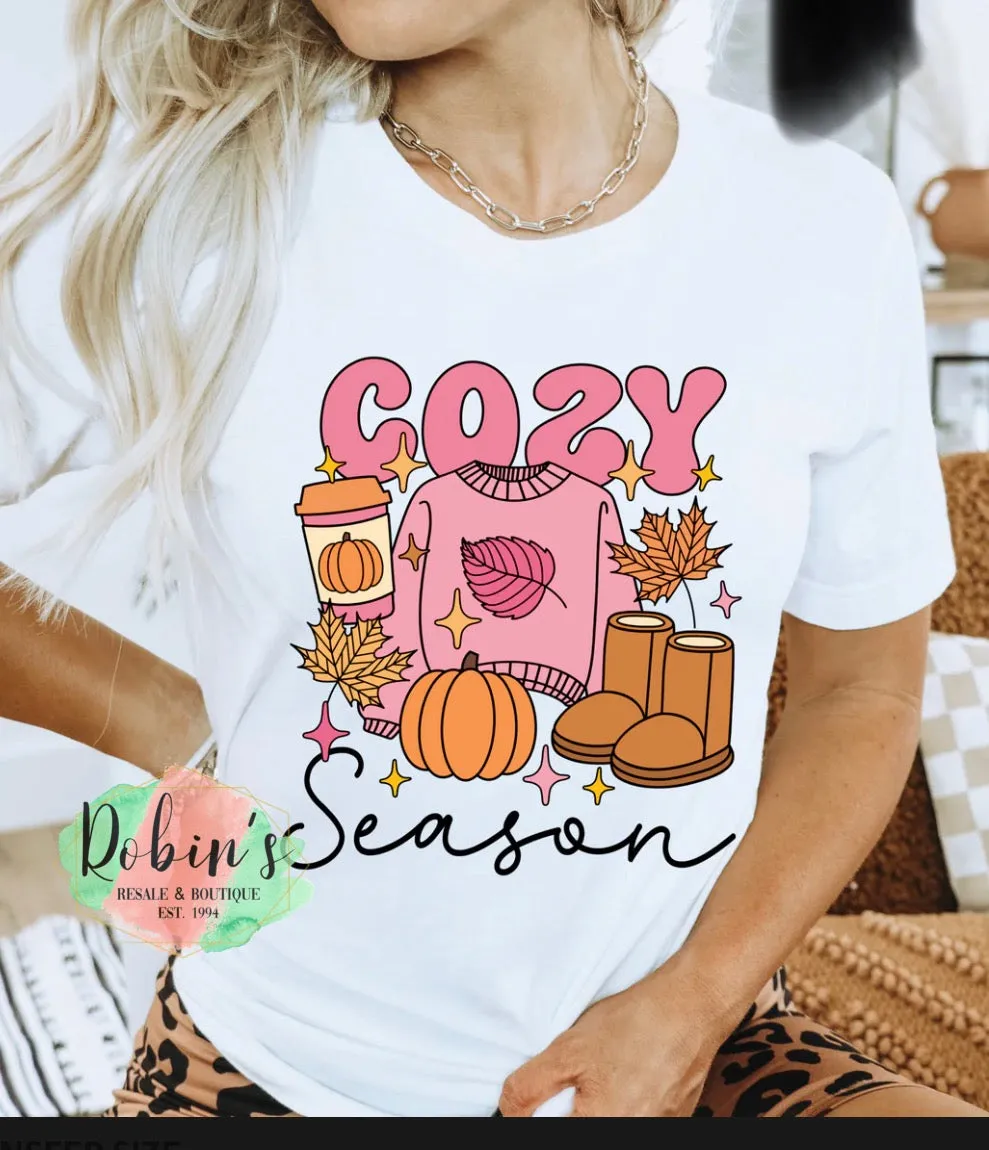 Cozy Season Tee or Sweatshirt