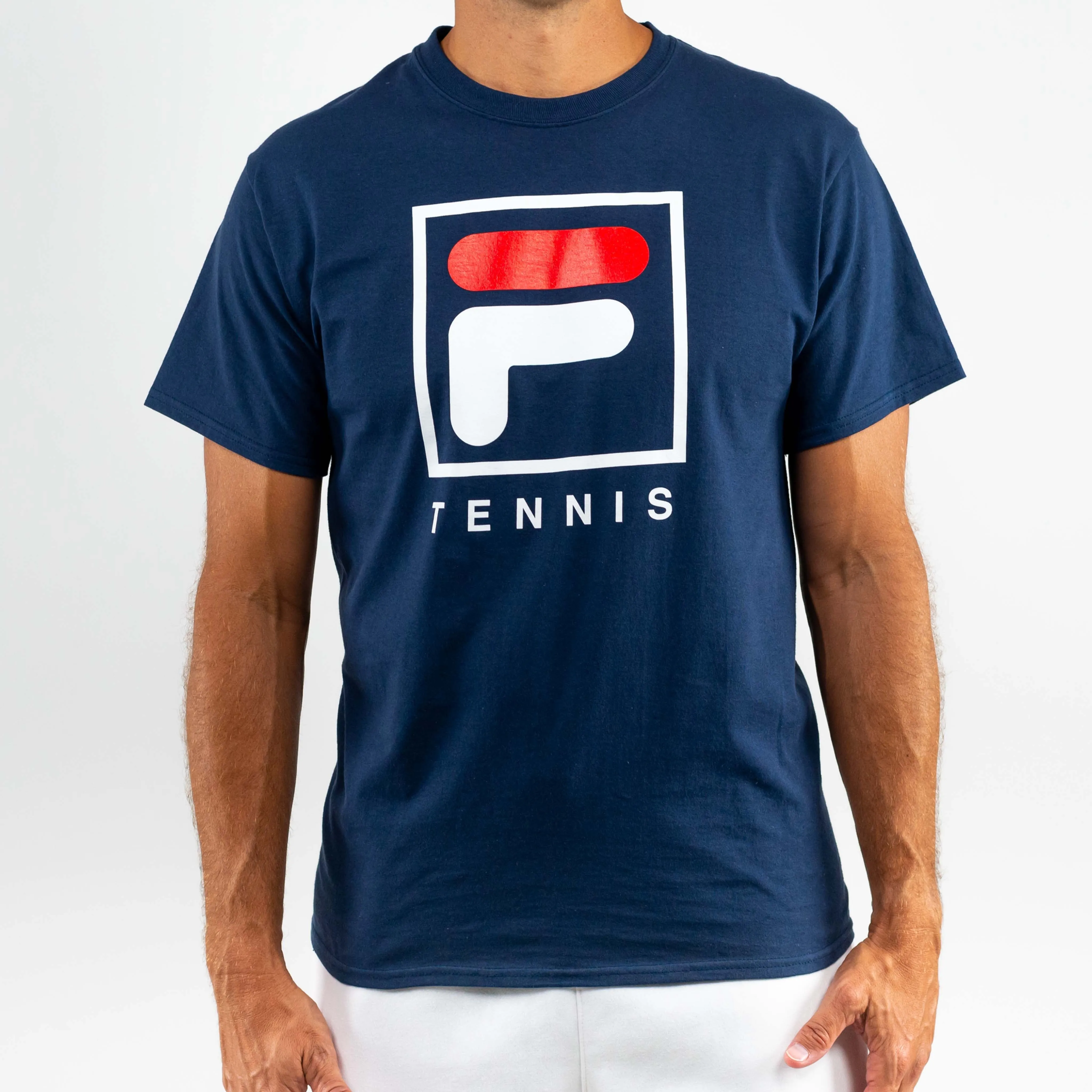 F-Box Tennis T-Shirt Peacoat