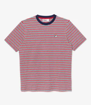 Fila Tux Stripe Multi-Color Striped Tee