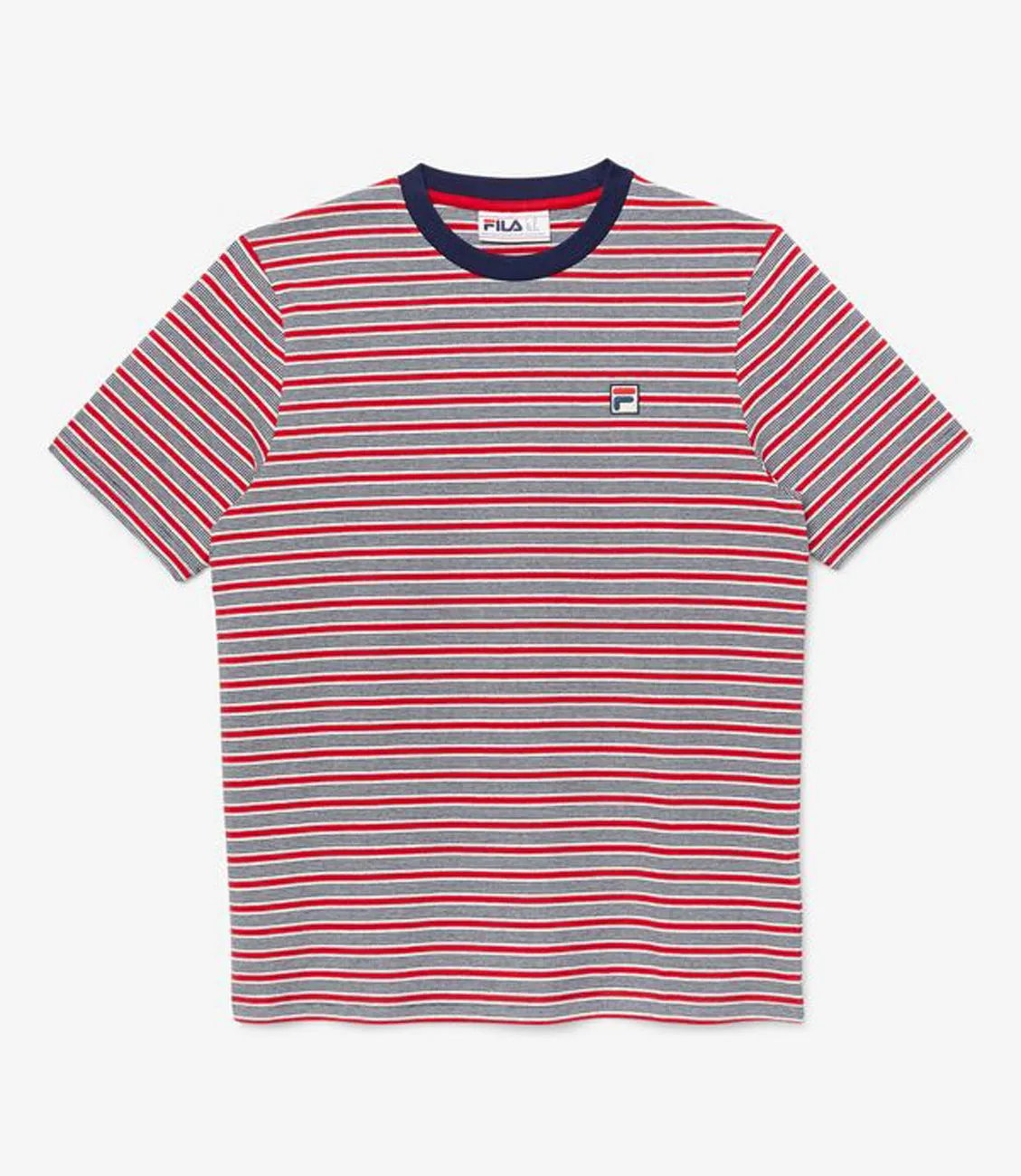 Fila Tux Stripe Multi-Color Striped Tee