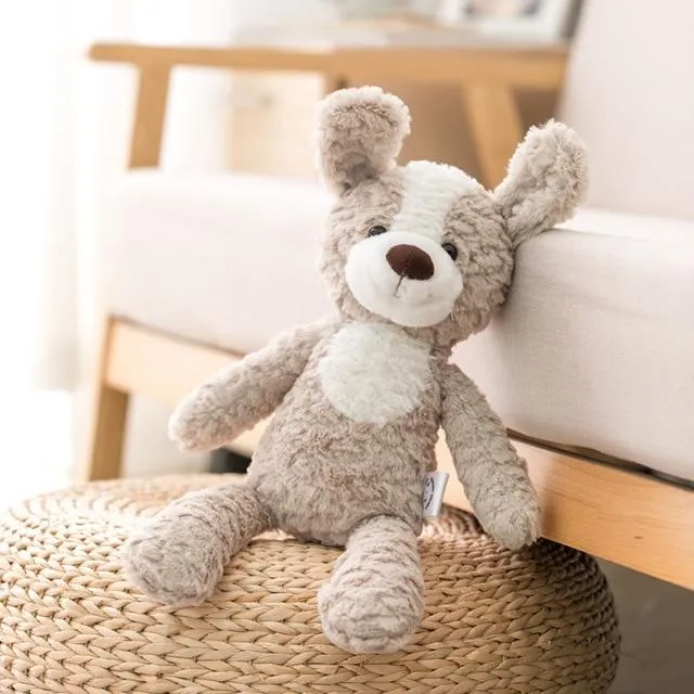 High Quality Soft Long legs Bunny Teddy Bear Dog Elephant Unicorn Stuffed Cartoon Animals Baby Appease toy doll toy for Children