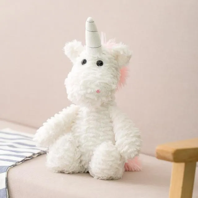 High Quality Soft Long legs Bunny Teddy Bear Dog Elephant Unicorn Stuffed Cartoon Animals Baby Appease toy doll toy for Children