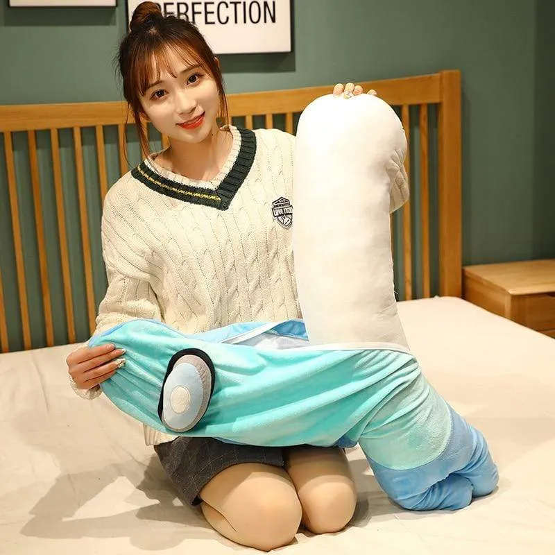 Hot Sale 90/130cm Among Long Pillow Us Cushion Sleepng Pillow Animal Doll Kawaii Figure With Blanket  Christmas Gift For Kids